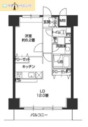 ウィルテラス千葉中央の物件間取画像